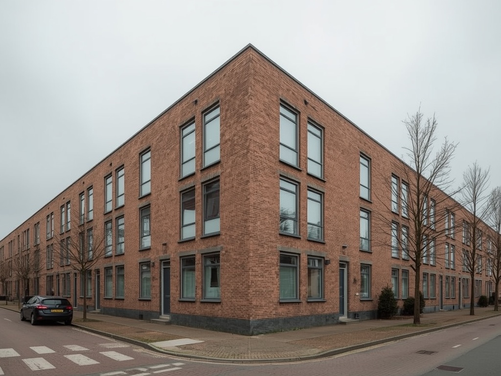 Hoekwoning in Wijchen met antracietkleurige kunststof kozijnen