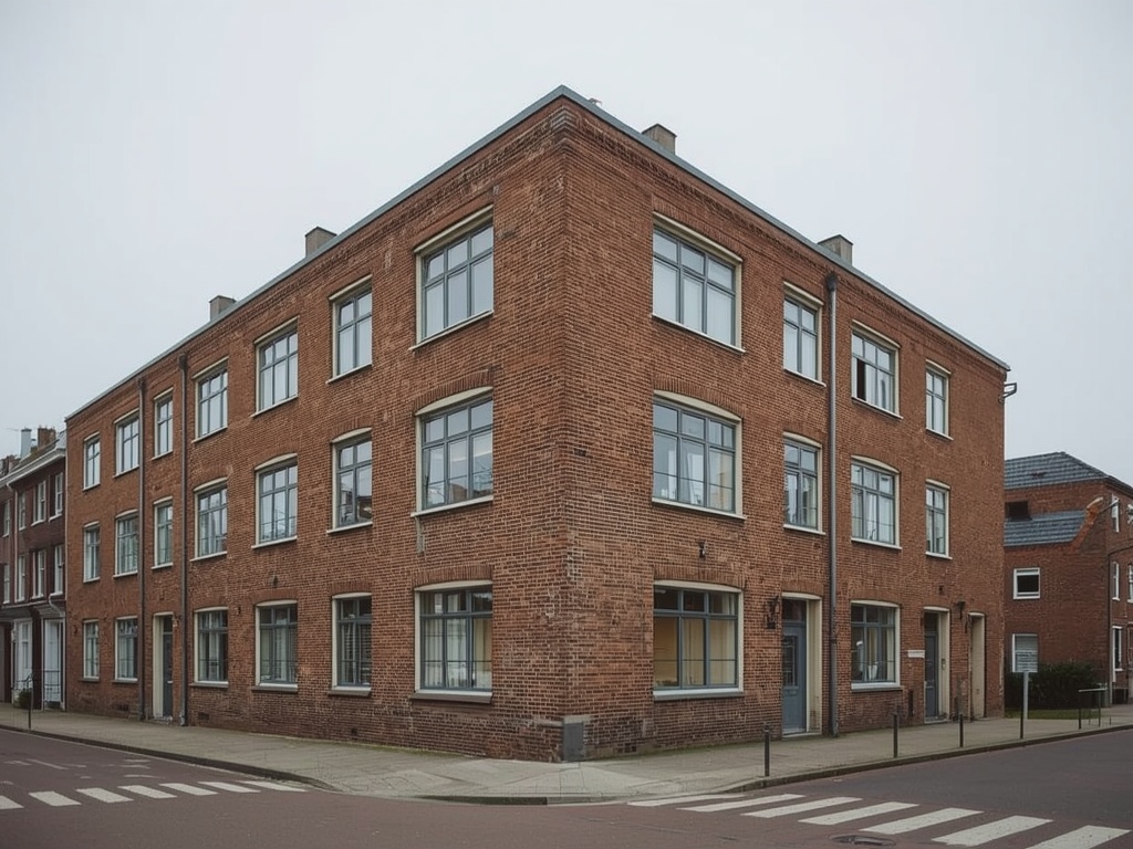 Hoekwoning in Mook met antracietkleurige kunststof kozijnen